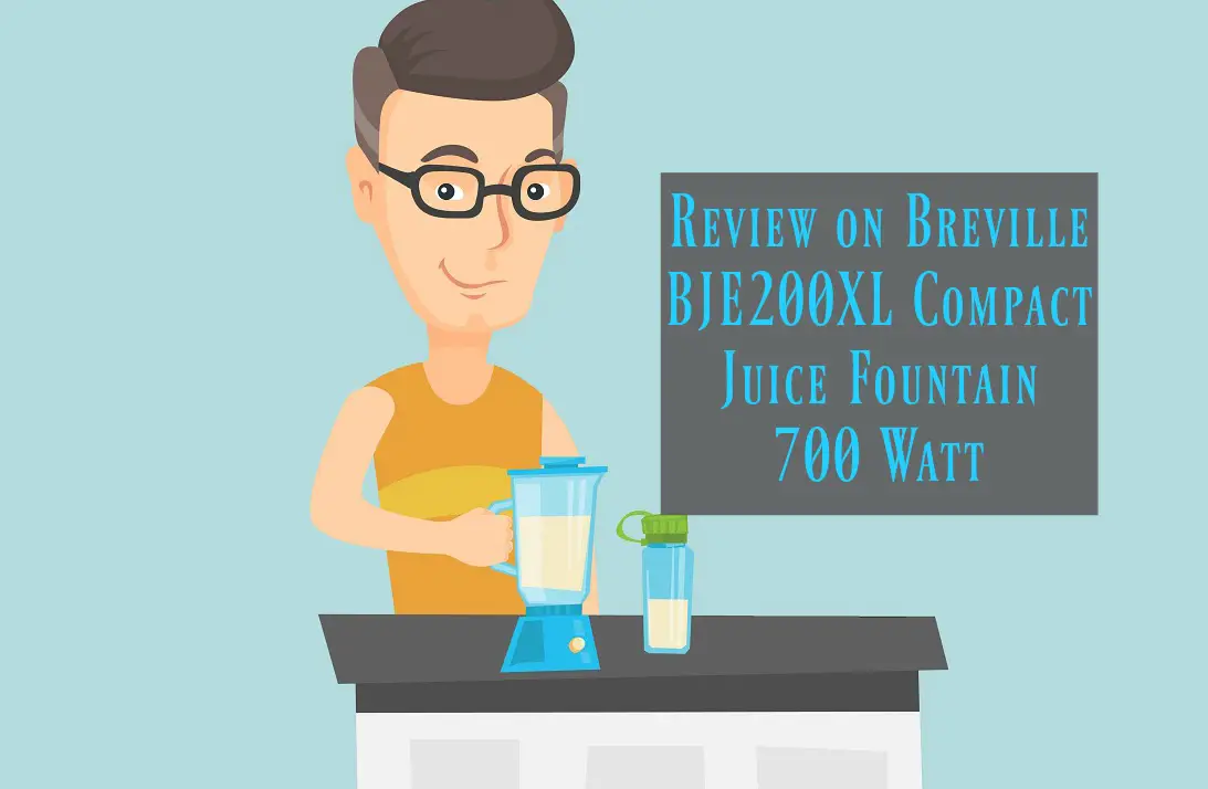 Breville BJE200XL Compact Juice Fountain 700 Watt