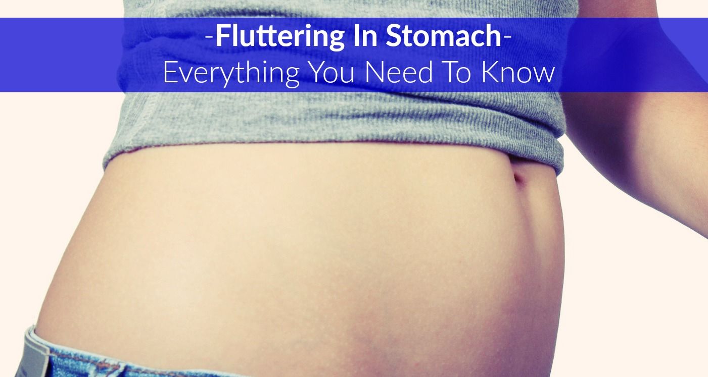 Can a fluttering feeling in the stomach be an early sign of pregnancy?