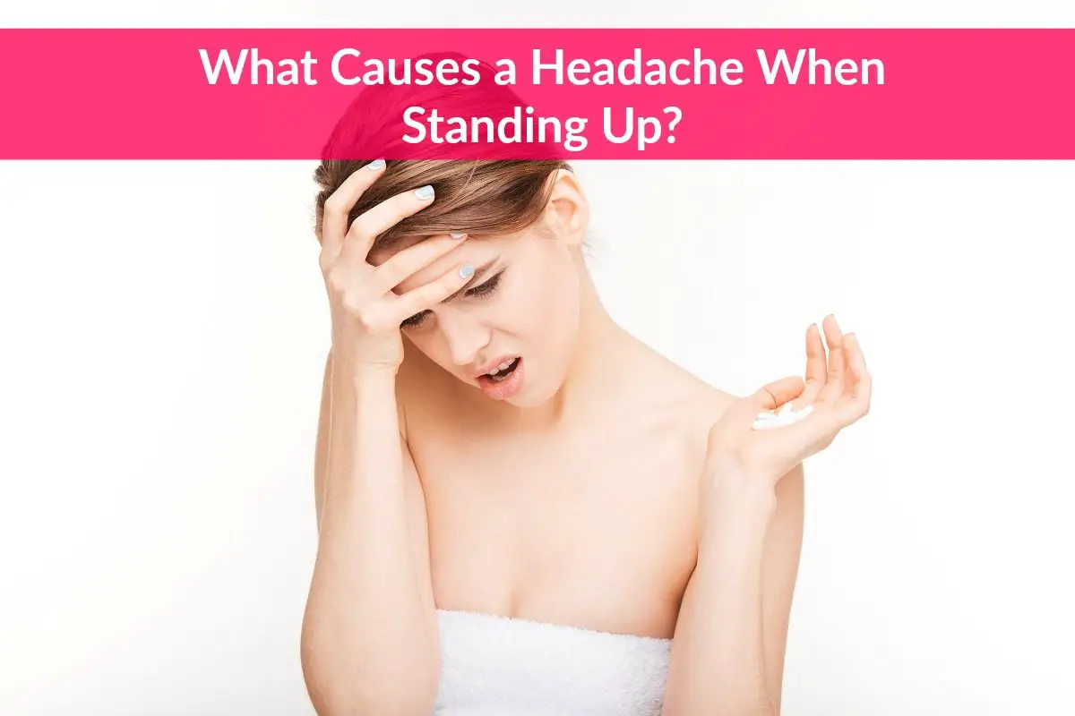 Woman with headache