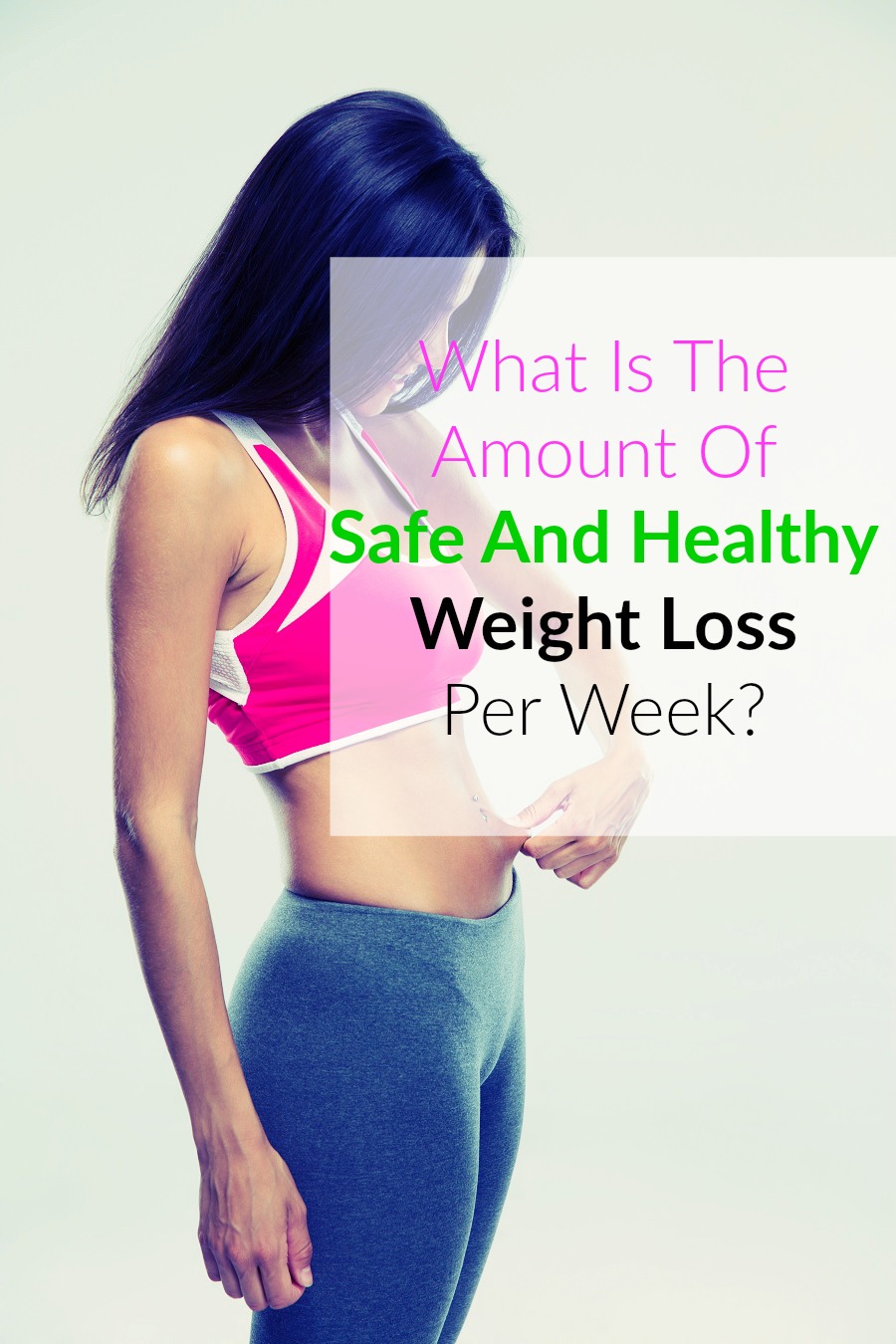 what is a healthy weight loss per week goal