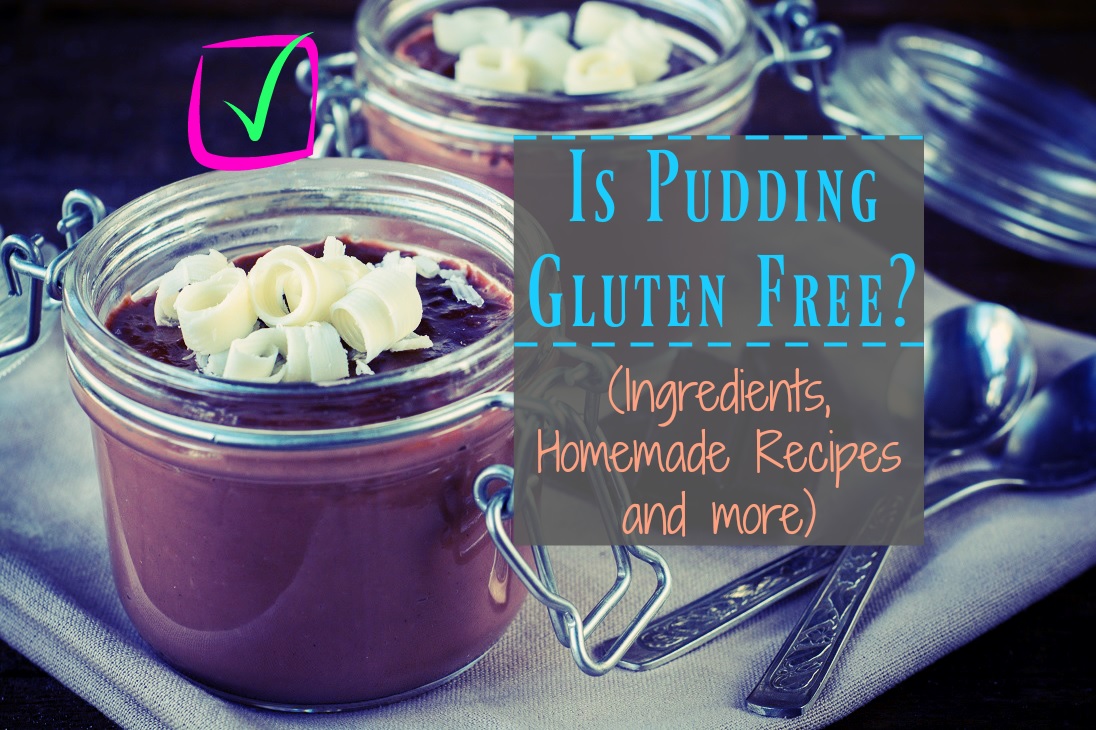 Does pudding have gluten