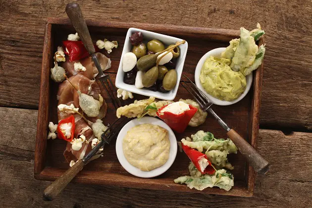 Contemporary Tappas Platter