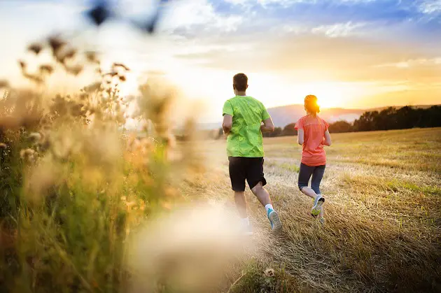Cross-country trail running