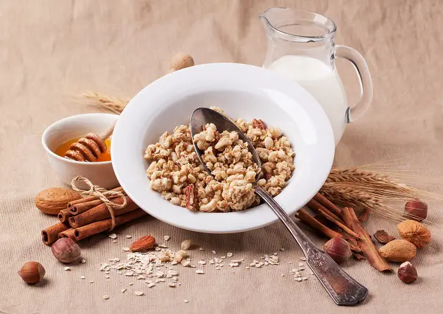 Muesli With Milk And Honey