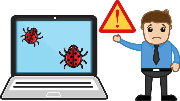 Sad Man Computer Bugs