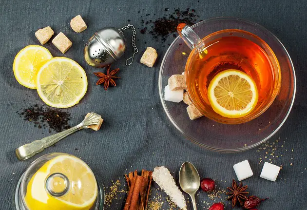 Cup Of Tea And Spices