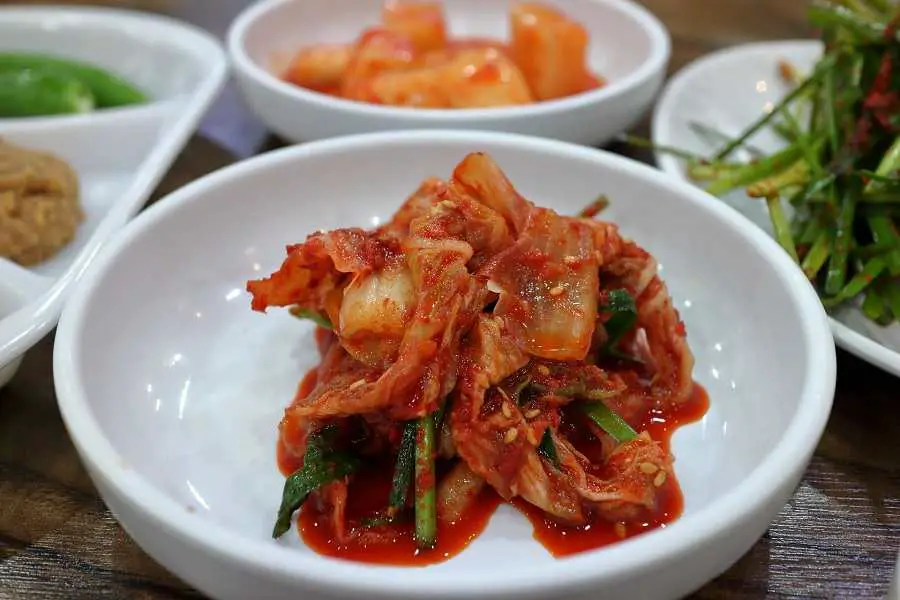 freezing kimchi