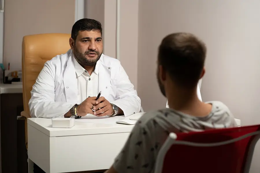 doctor and patient