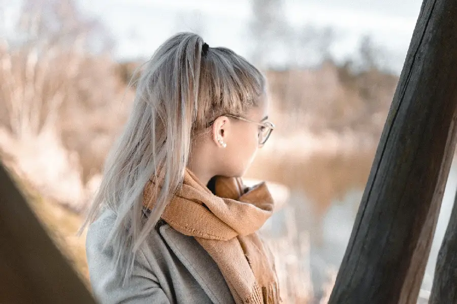 women looking out of window