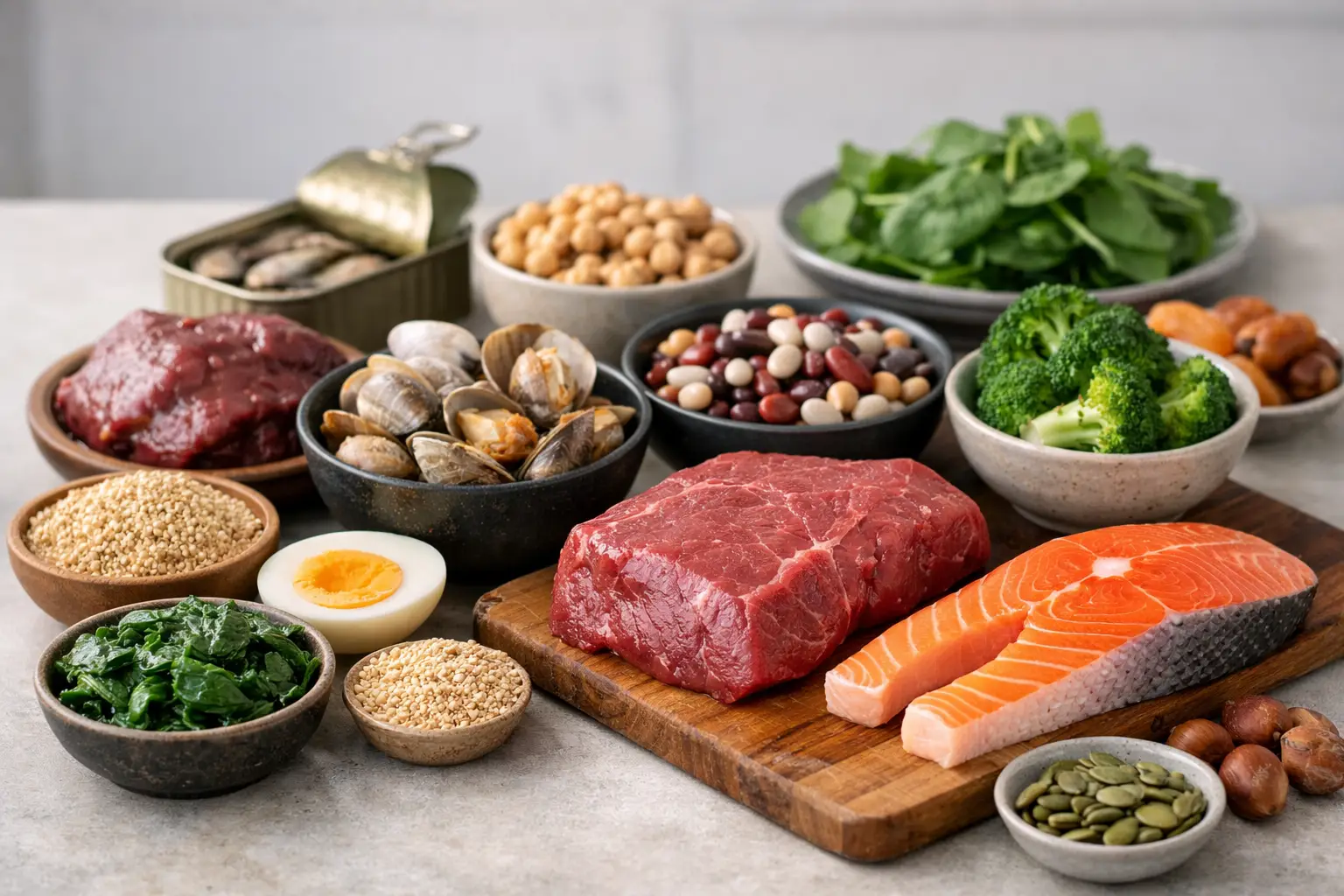12 Best Foods for Iron Deficiency